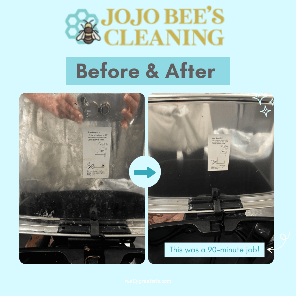 Sparkling bathroom after professional deep cleaning