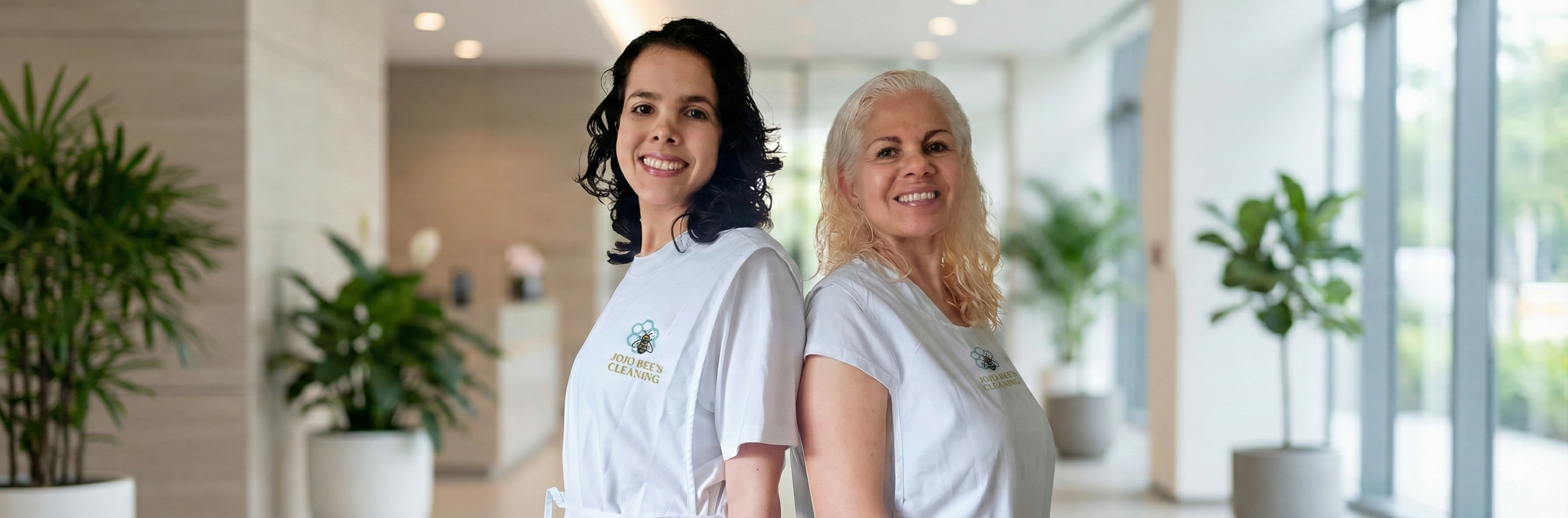 Jojo Bee's Cleaning Owners - Mom and Daughter Team
